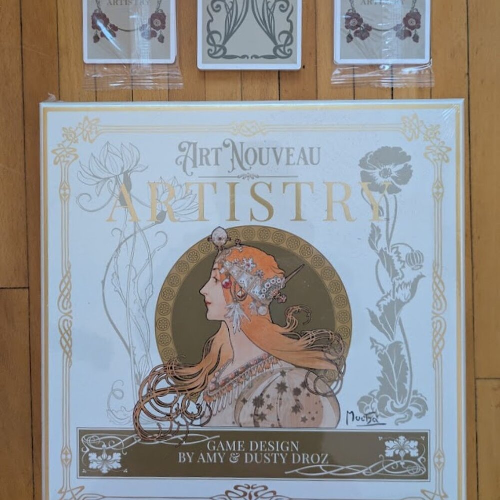 Artistry Art Nouveau game by Dux Somnium